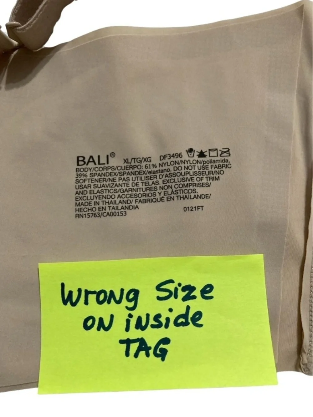 Bali easylite comfort revolution 2x  seamless bra tan/beige - Picture 2 of 3